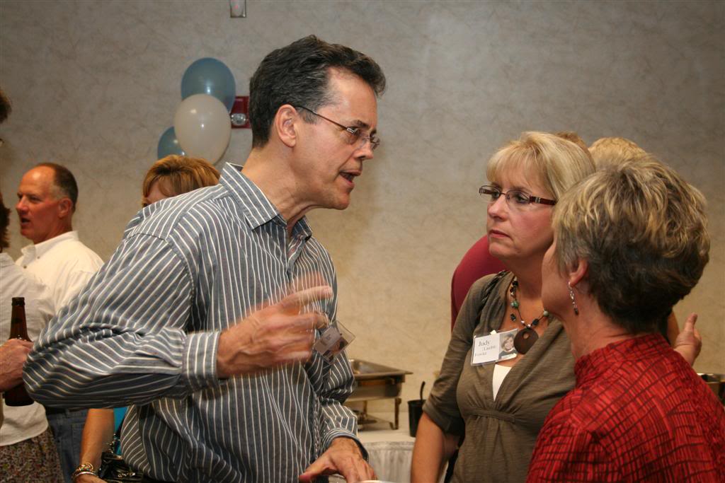 Jay Jackson, Judy Liechti and Barb Gifford at our 40th.